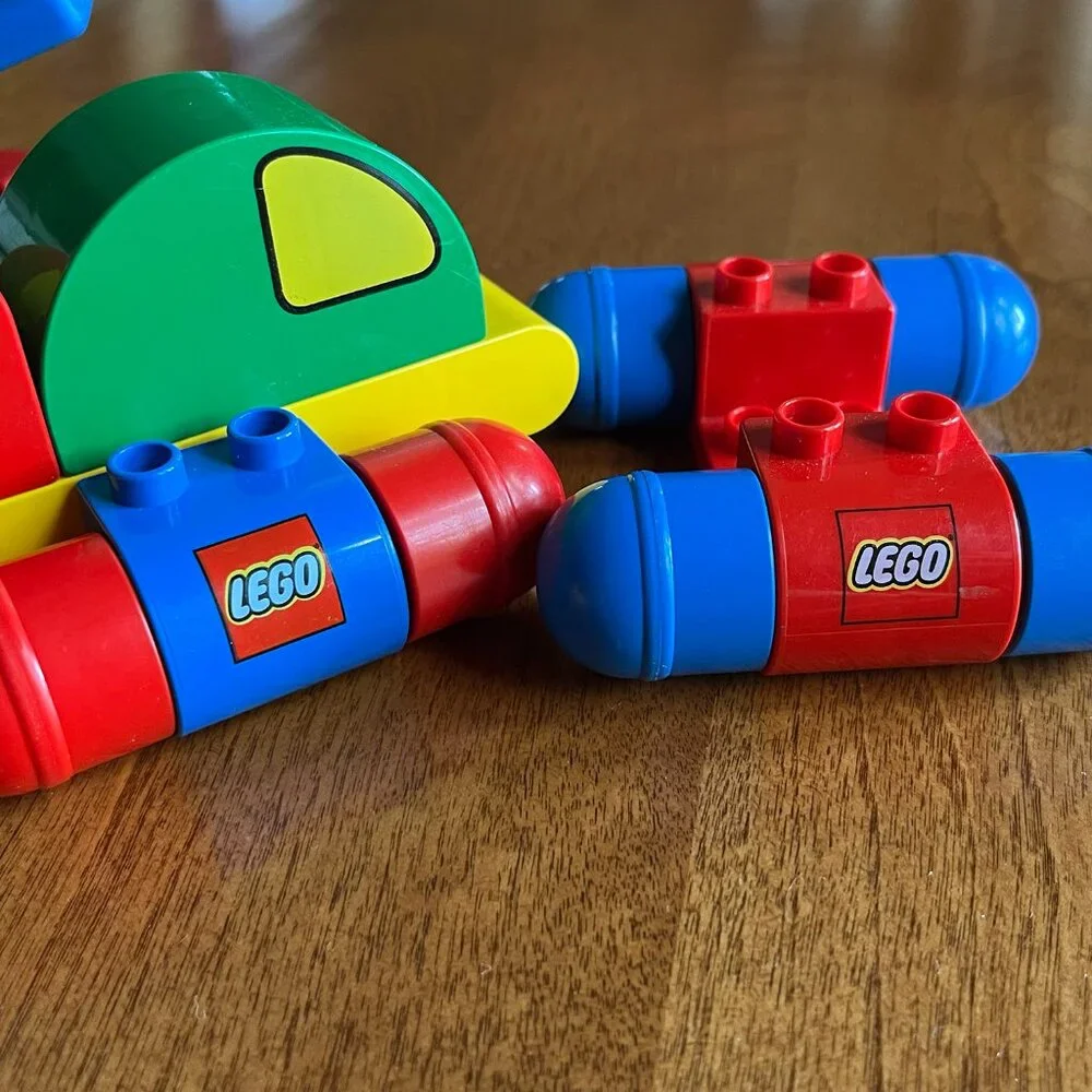 Duplo vintage roller vehicles set